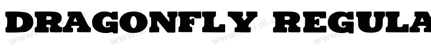 Dragonfly Regular字体转换